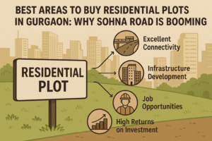 Best Areas to Buy Residential Plots in Gurgaon: Why Sohna Road is Booming