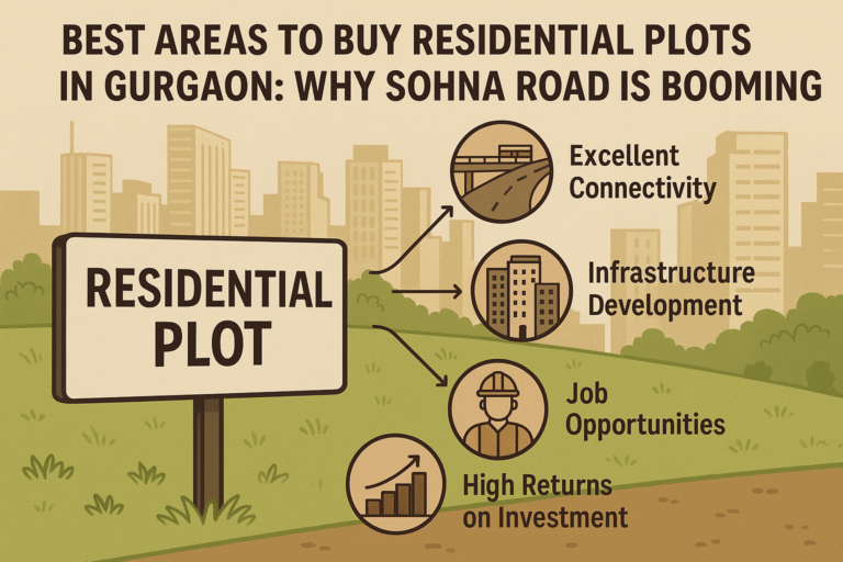 Best Areas to Buy Residential Plots in Gurgaon: Why Sohna Road is Booming