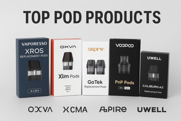 Refillable & Replacement Vape Pods Wholesale: What Retailers Need to Know