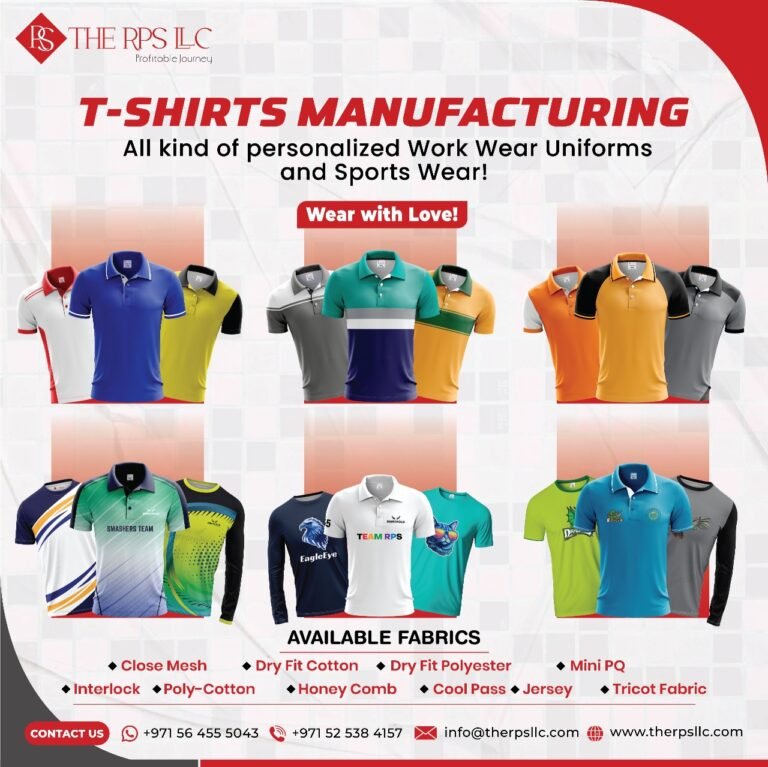 Custom T-Shirt Print in Dubai | Quality Printing Company in Sharjah & UAE