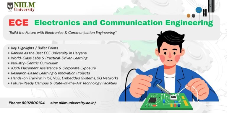 Electronics and Communication Engineering at NIILM University – Empowering Innovators, Shaping Global Technology