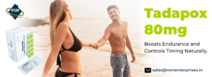 Outstanding Way to Manage Sensual Issues With Tadapox 80mg