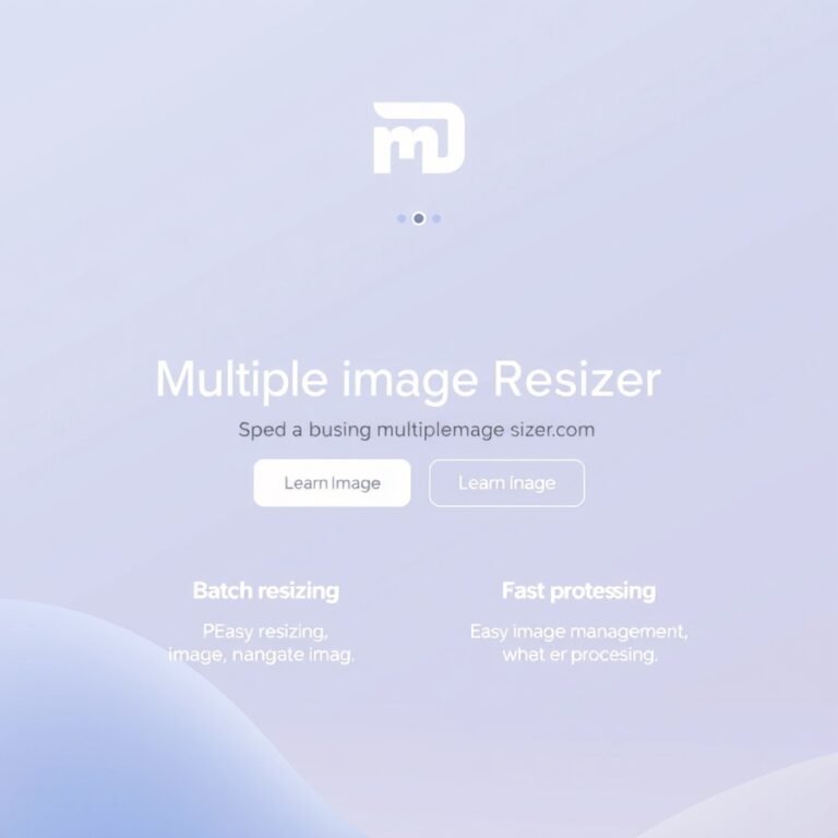 Bulk Image Dimension Tool