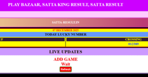 Satta Result