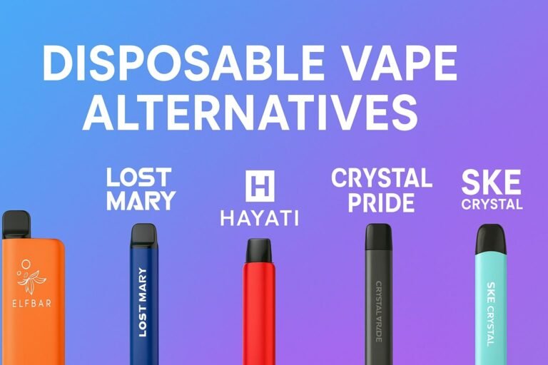 From Elf Bar to Hayati: The Top Reusable Vape Alternatives in the UK