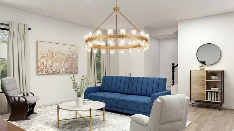 Stylish Home Illumination with the MeiYDeng Gold Wagon Wheel Chandelier