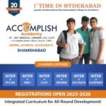 Best Intermediate Colleges In Hyderabad For BiPC – Accomplish Academy