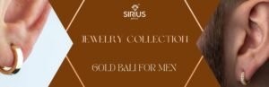 Stylish Gold Bali for Men with Modern Finish – SiriusJewels