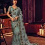 Sparkle with Elegance with Gulbhahar’s Diamond Saree Collection