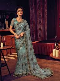 Sparkle with Elegance with Gulbhahar’s Diamond Saree Collection