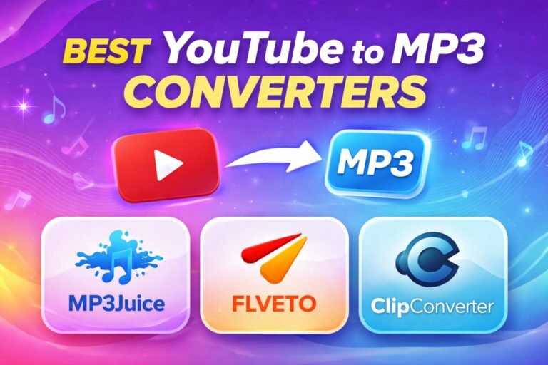 Top 3 YouTube to MP3 converter tools 2026