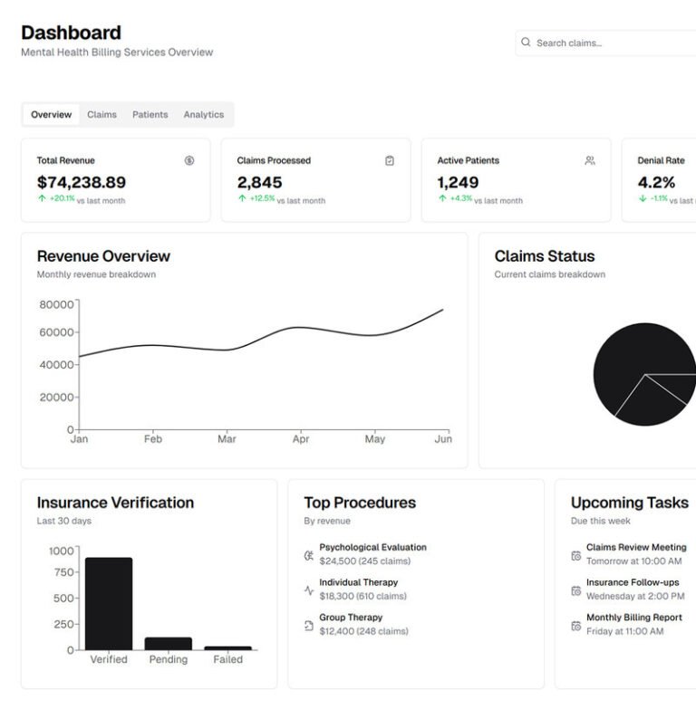 Mental Health Billing Services