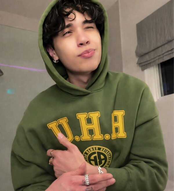 Landon Barker Green Hoodie — Streetwear Energy Meets Celebrity Edge