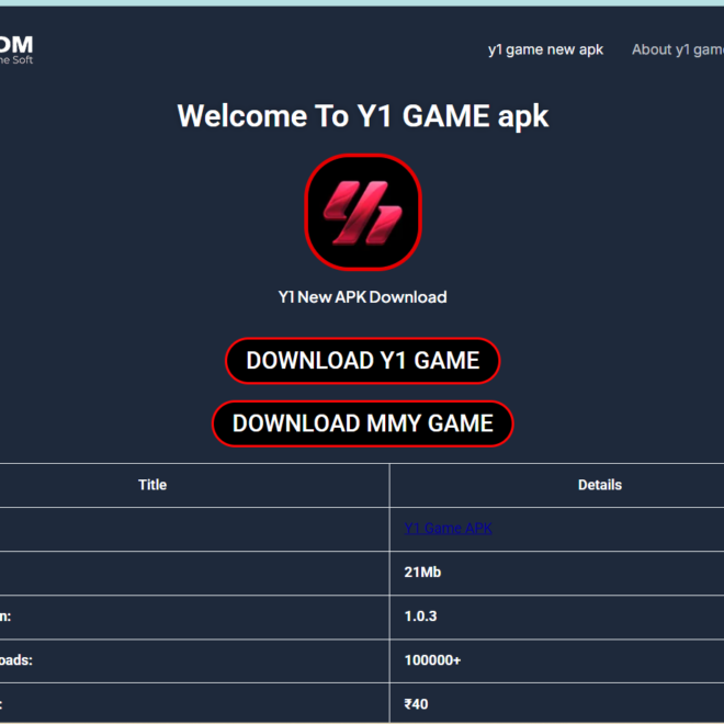 Y1 Game – A Fresh Era of Competitive Mobile Gaming