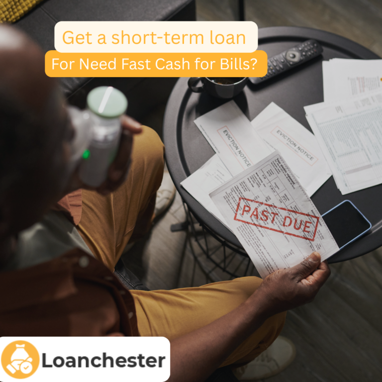 Need Fast Cash for Bills? Get a short-term loan online in the UK from a direct lender