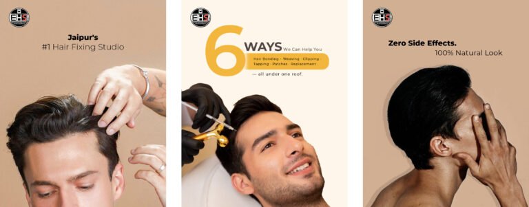 Instant Hair for Bald Areas with Hair Patch Technology