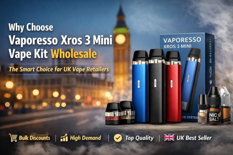 Vaporesso Xros 3 Mini Vape Kit Wholesale UK | Best Pod System for Retailers