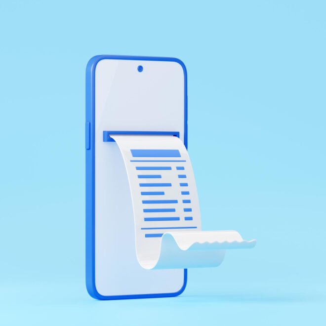 הפקת חשבוניות בסלולרי