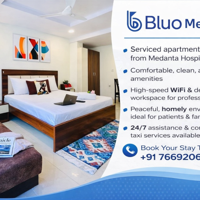 Hotels Near Medanta Hospital Gurgaon with Comfortable Rooms and Modern Amenities