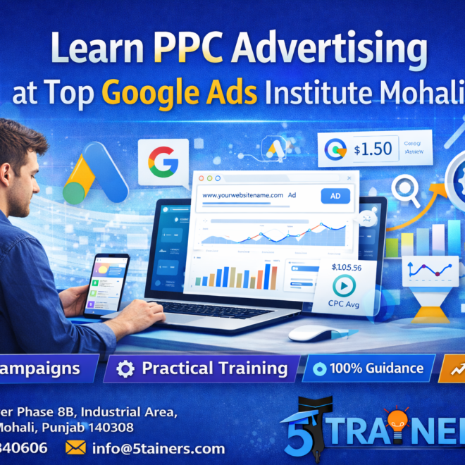 Learn PPC Advertising at Top Google Ads Institute Mohali