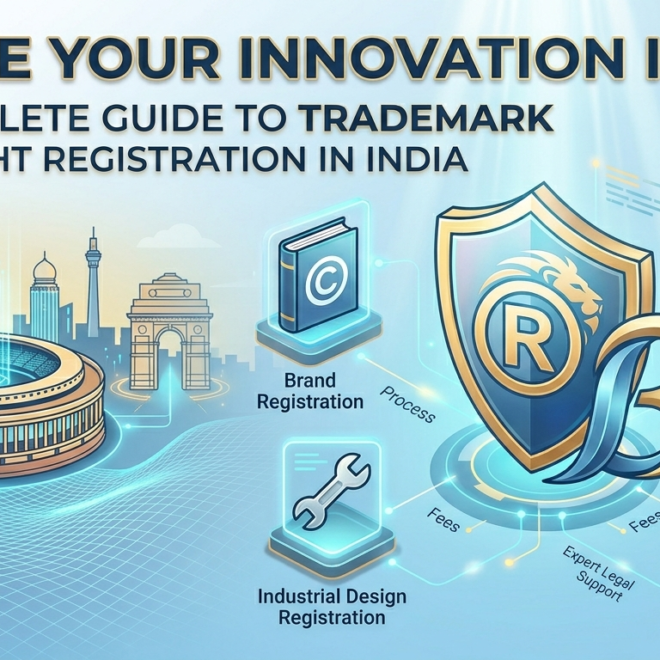 Trademark, Copyright & Industrial Design Registration in India