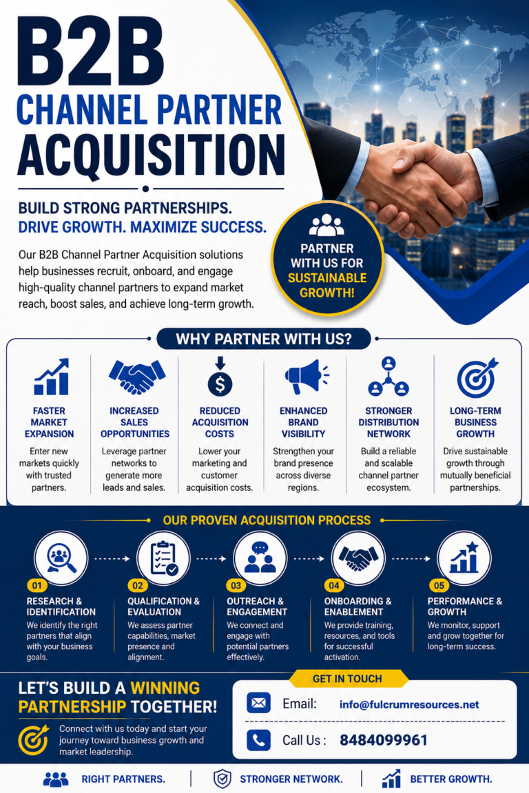 B2B Channel Partner Acquisition: A Strategic Approach to Business Expansion