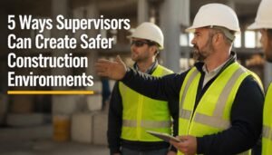 5 Ways Supervisors Can Create Safer Construction Environments