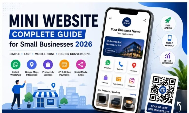 What Is a Mini Website? Complete Guide for Small Businesses in 2026