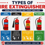 The Complete Guide to Types of Fire Extinguisher and Their Uses in Homes and Businesses