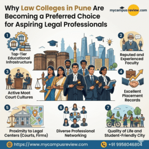 Why Law Colleges in Pune Are Becoming a Preferred Choice for Aspiring Legal Professionals?