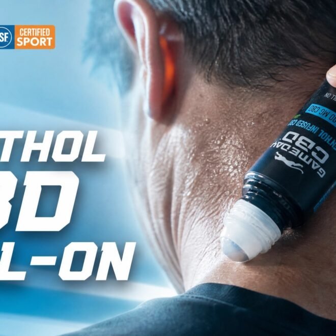 Gameday CBD Menthol CBD Roll-On for Everyday Comfort and Recovery