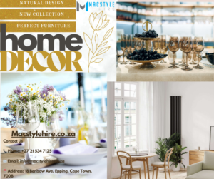 Event Hire Cape Town | Macstyle Hire for Stylish Events