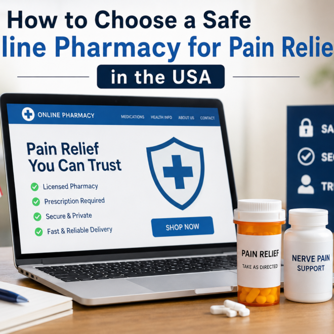 How to Choose a Safe Online Pharmacy for Pain Relief in the USA