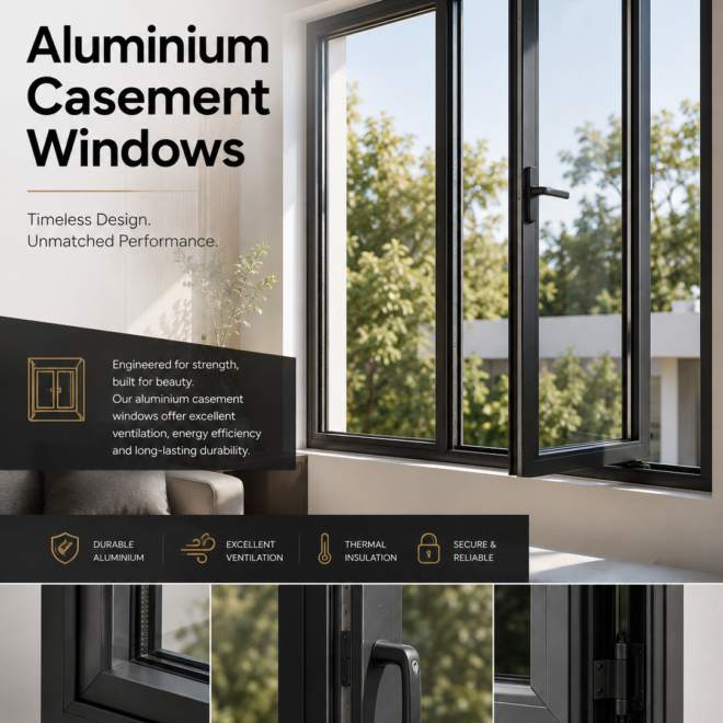 Why Are Aluminium Casement Windows Becoming Popular Across India?