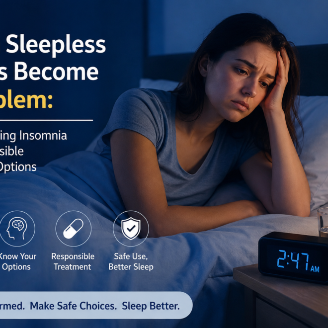 When Sleepless Nights Become a Problem: Understanding Insomnia and Responsible Treatment Options