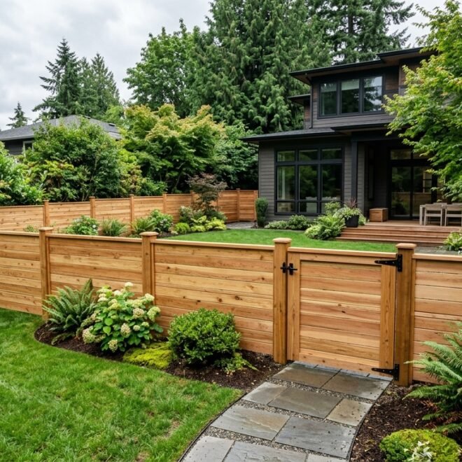 How to Choose a Wood Fence Style That Fits Your Seattle Home