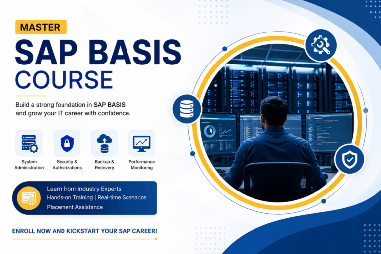 SAP Basis Course: Build Your Career in SAP System Administration