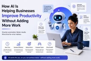 How AI Is Helping Businesses Improve Productivity Without Adding More Work