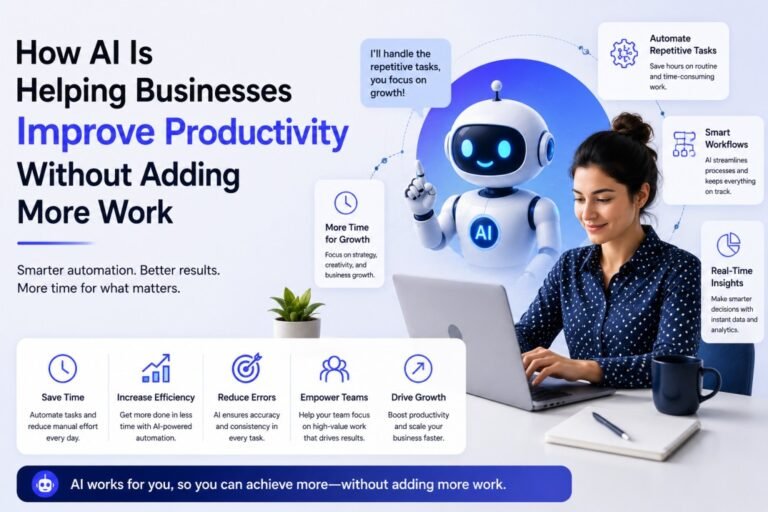How AI Is Helping Businesses Improve Productivity Without Adding More Work