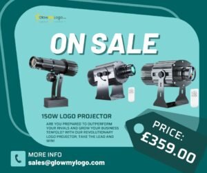 Custom Logo Projectors UK for Creative Indoor Brand Lighting