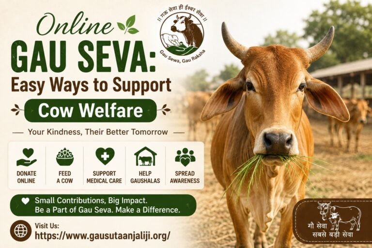 Online Gau Seva: Easy Ways to Support Cow Welfare
