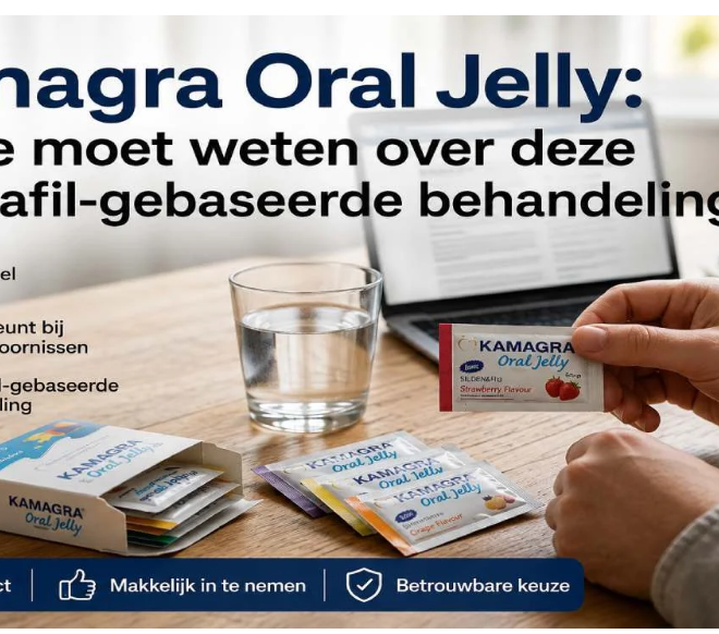 Kamagra Oral Jelly: Een informatieve gids over sildenafil en erectiestoornissen