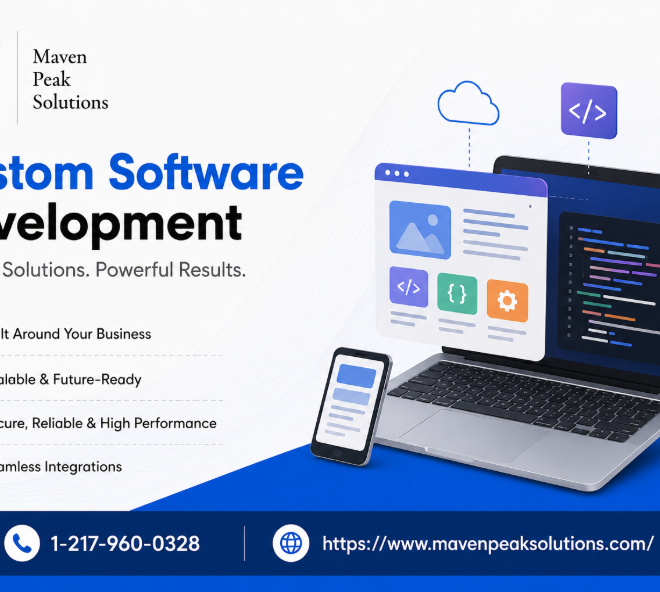Custom Software Development Company in USA for Growing Businesses