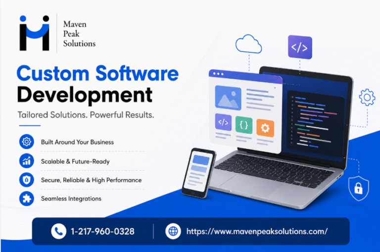Custom Software Development Company in USA for Growing Businesses