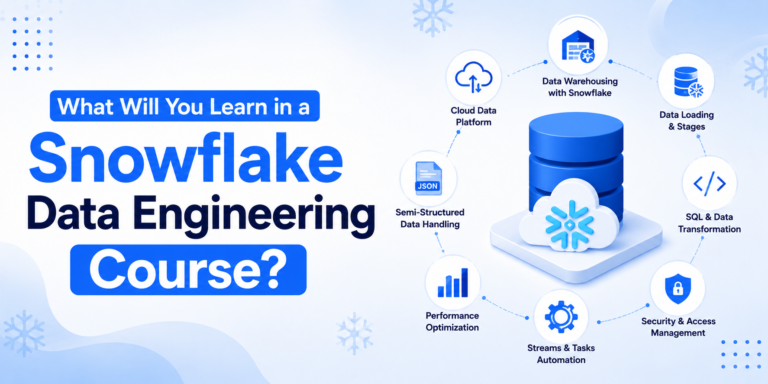What Will You Learn in a Snowflake Data Engineering Course?