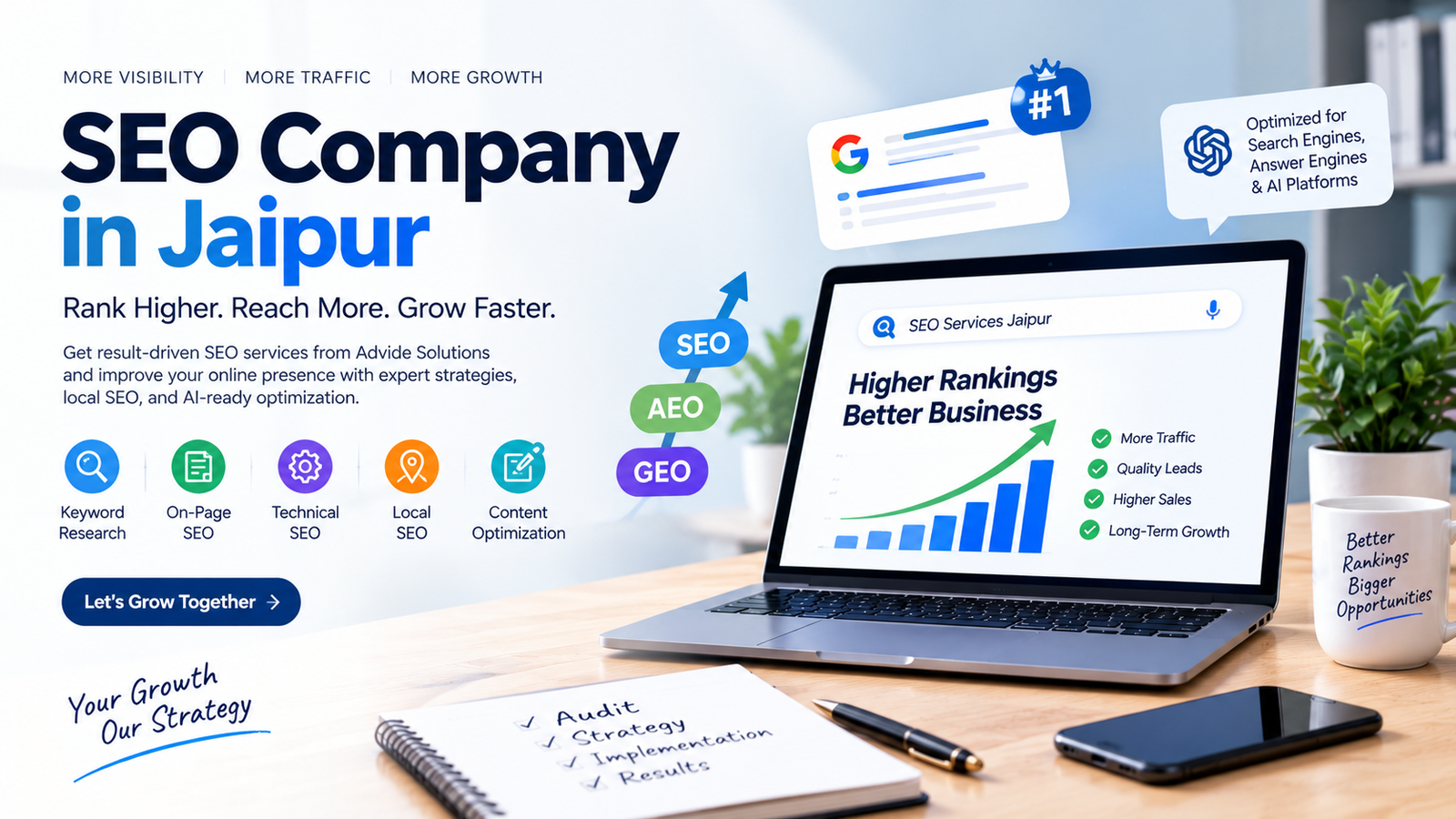 SEO Company In Jaipur for Better Online Visibility