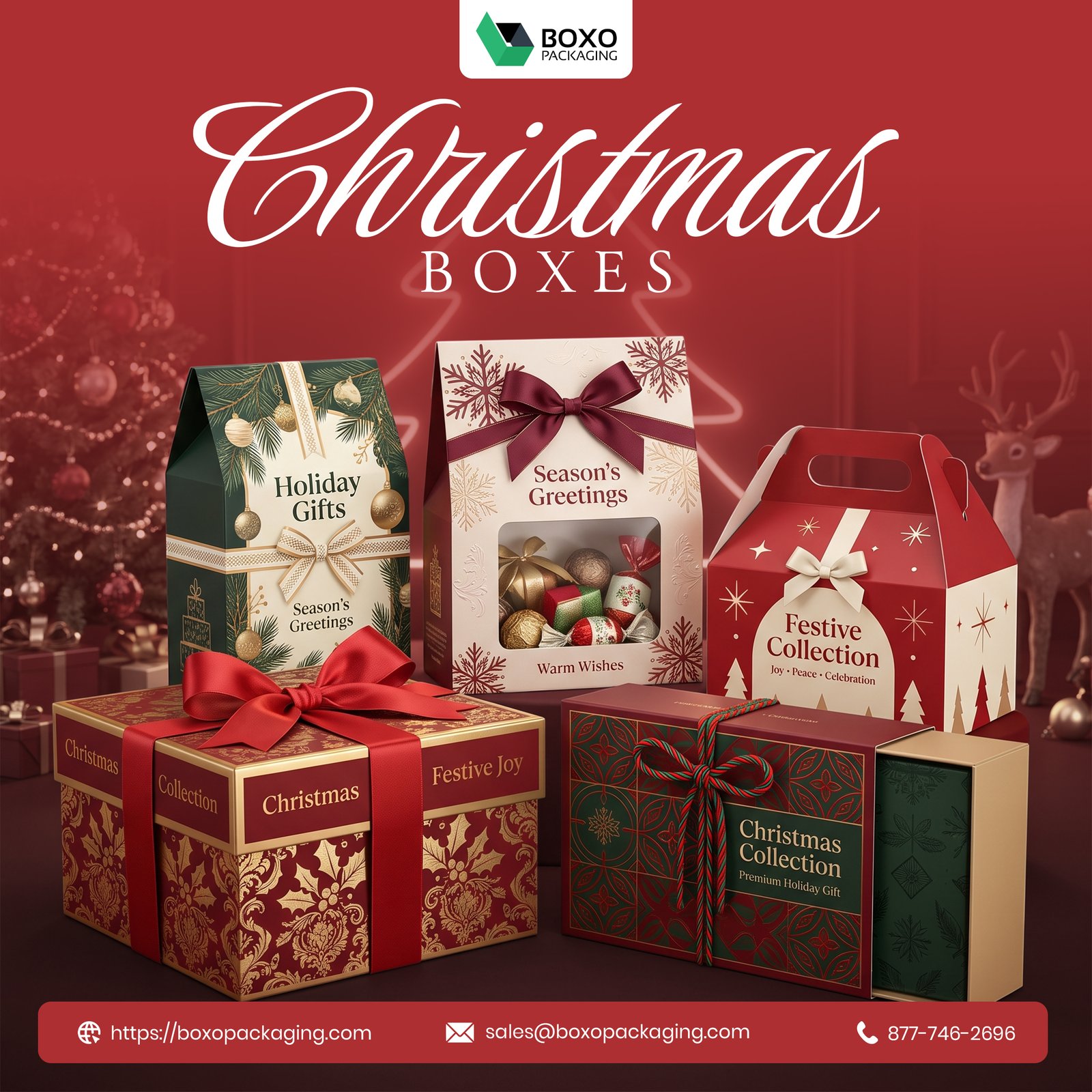 Christmas Boxes: Stylish Packaging for Memorable Holiday Moments