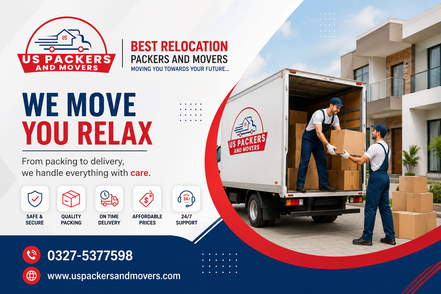 US Packers and Movers Brings a New Wave of Easy Relocation Services to Pakistan