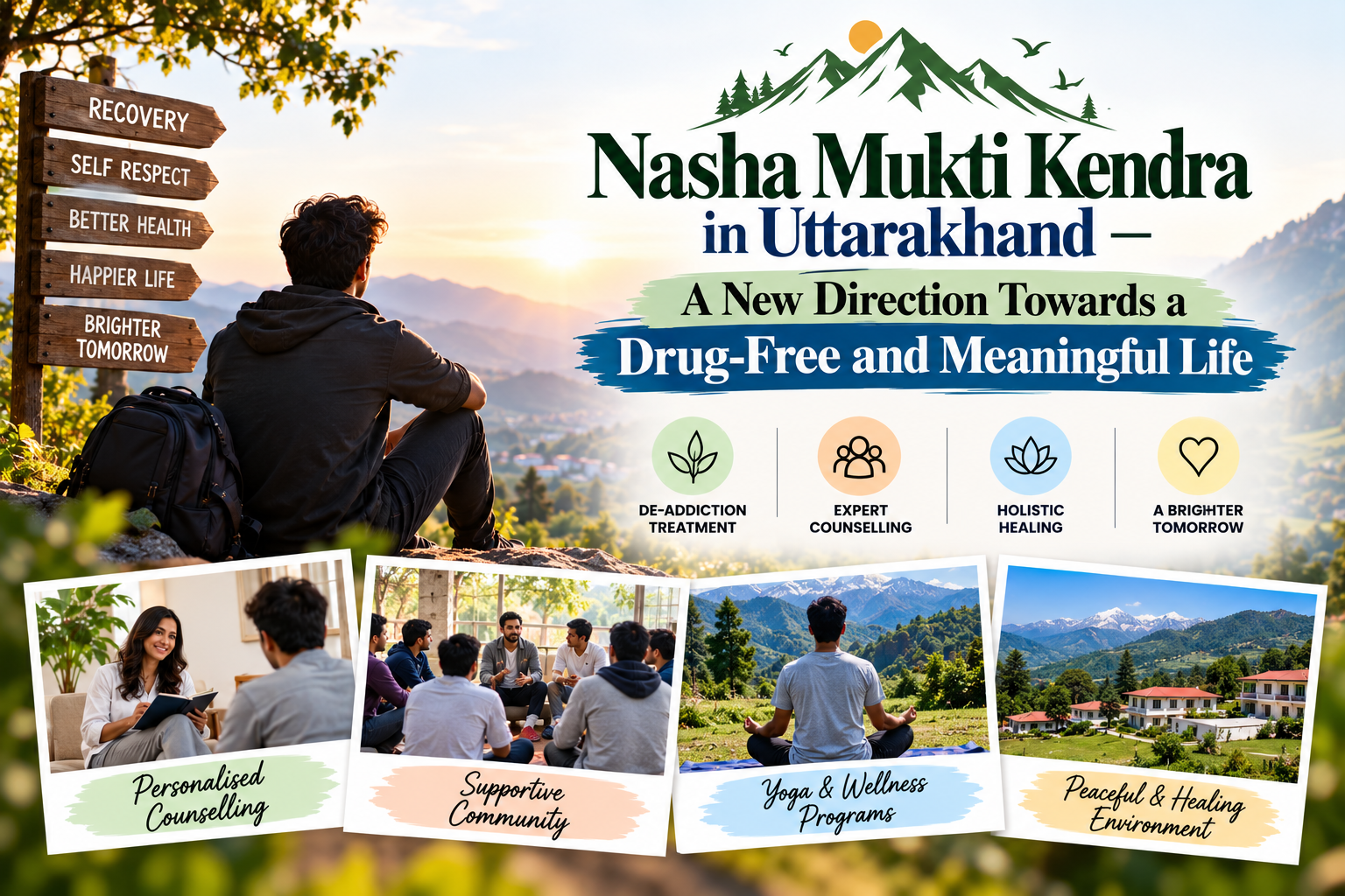 Nasha Mukti Kendra in Uttarakhand – A New Direction Towards a Drug-Free and Meaningful Life