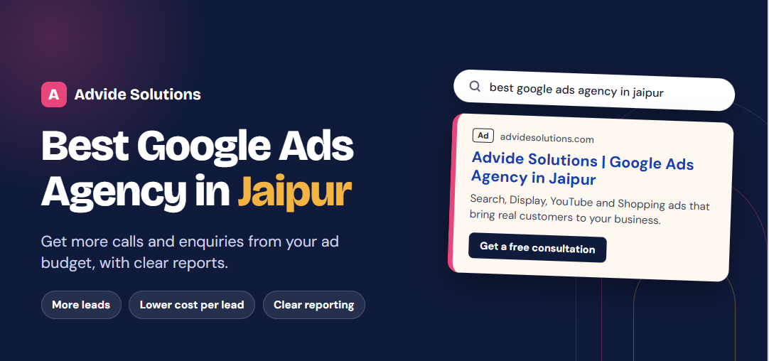 Best Google Ads Agency in Jaipur: How to Choose the Right Partner for Your Business